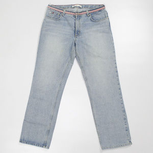 Tommy Hilfiger 90s Mom Jeans Women Sz 12 Flag